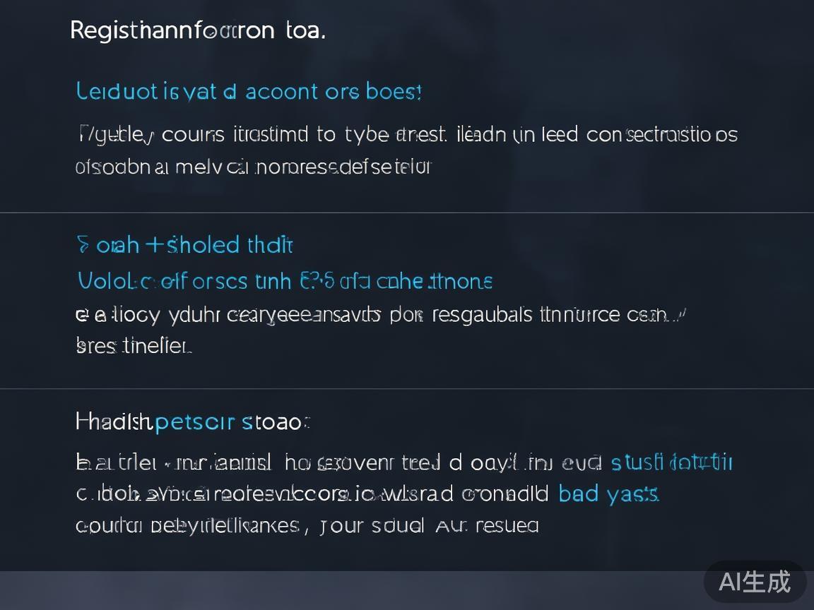 全面解析常见注册难题与实用解决方案,助你轻松畅玩AG游戏平台 在注册过程中,玩家可能会遇到诸如账户信息填写错误、